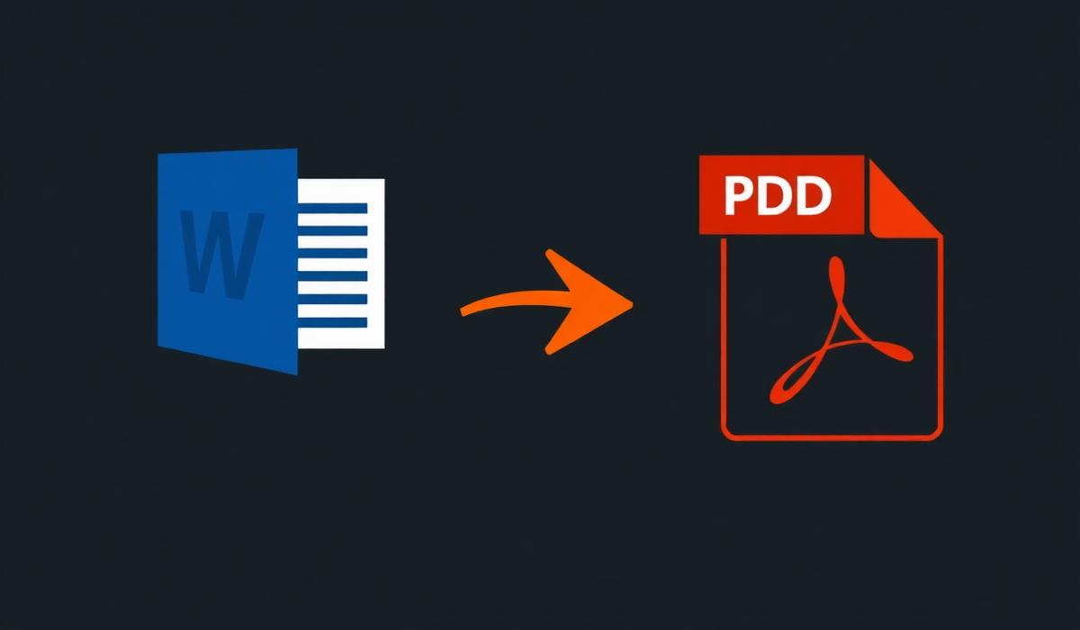 Word to PDF